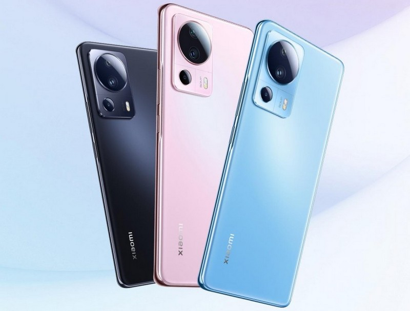 корпус Xiaomi 13 Lite в трех расцветках