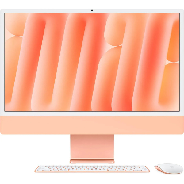 iMac 24 M4, 2024 оранжевый 1