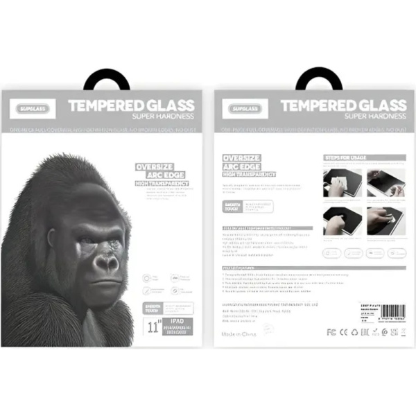 Защитное стекло Supglass для Apple iPAD AIR 11, 2024 глянец 2