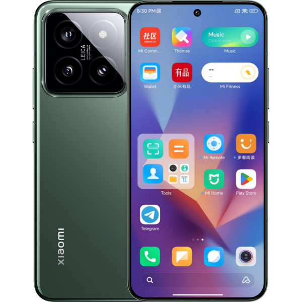 Смартфон Xiaomi 14 зеленый 1